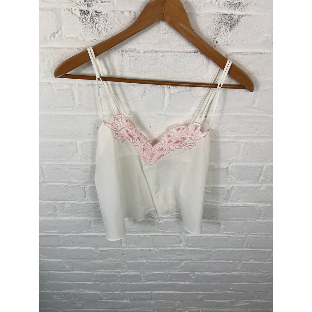 Victoria's Secret Women's Gold Label Camisole Top Spaghetti Straps Size Small